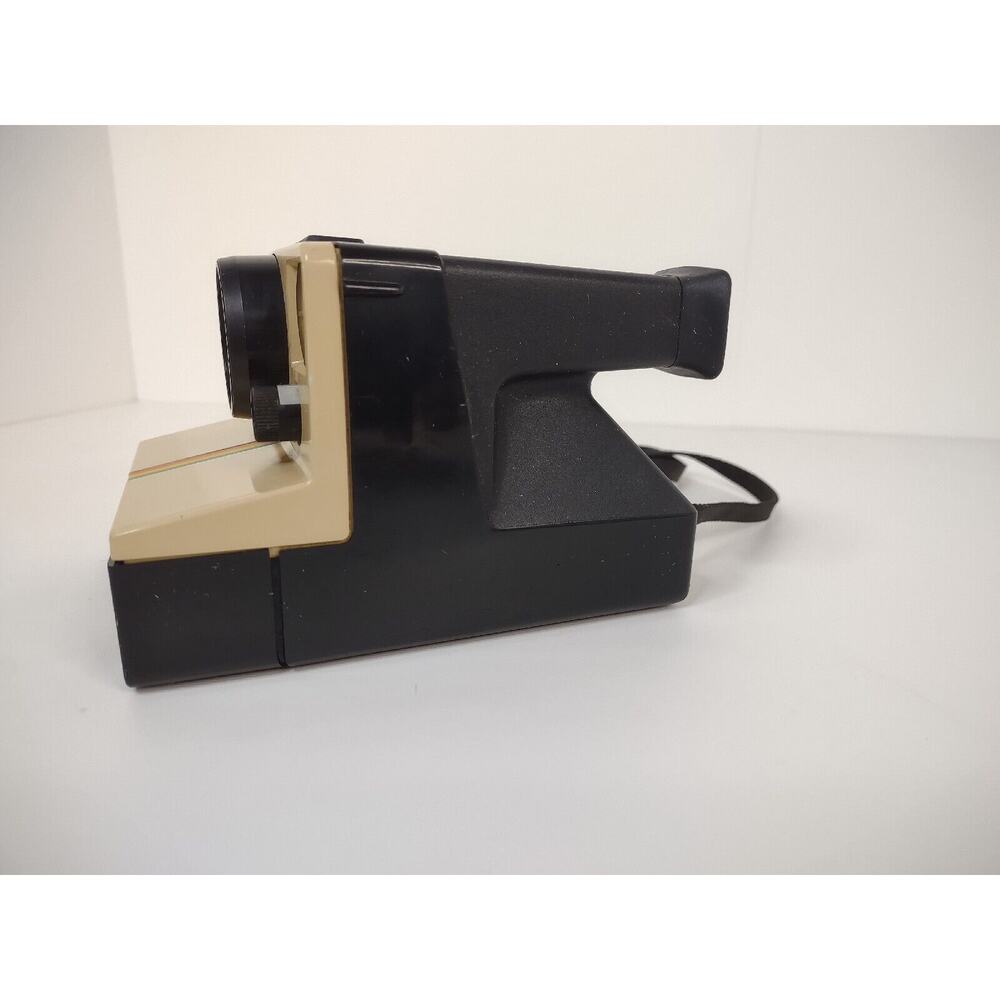 Polaroid One Step Land Camera Rainbow Stripe W/ Strap Retro Untested *READ - Picture 3 of 6